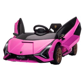 Lamborghini SIAN 12V Kids Electric Ride On Car Toy w/ Remote Control HOMCOM