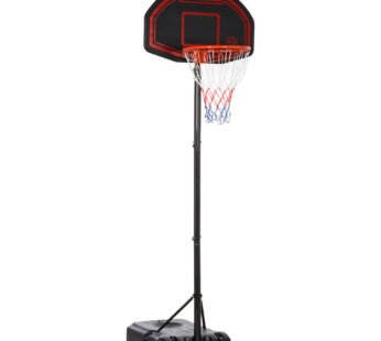 Adjustable Basketball Hoop Stand w/ Wheels, Stable Base HOMCOM